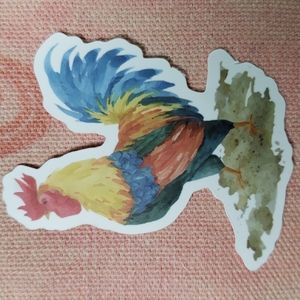 *(E) Chicken Sticker Rooster Sticker Hen Sticker Chicken Coop Farm Chicken Lover